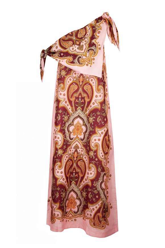 Alémais Porter Burgundy Maxi Dress - view 1