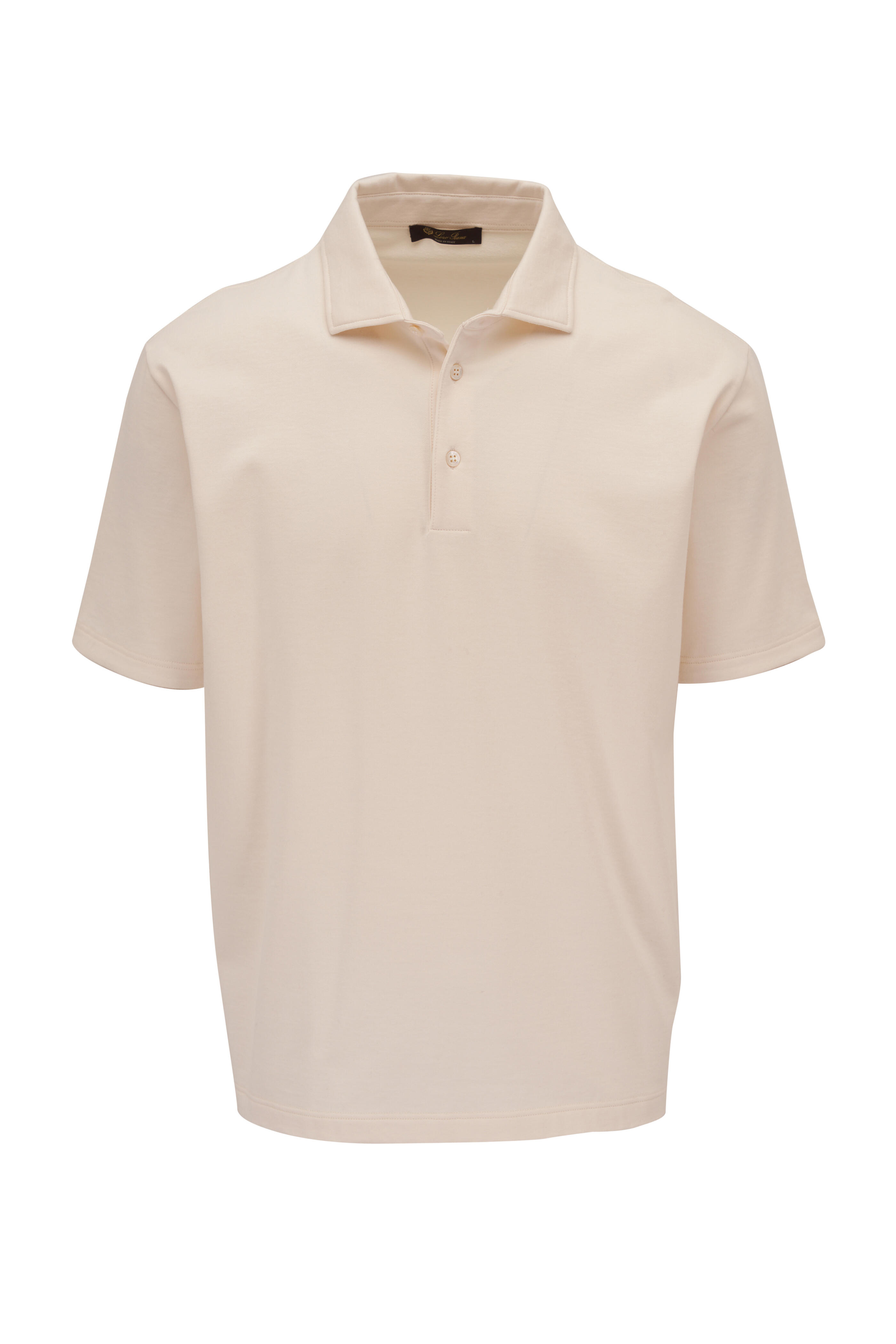 ロロピアーナ Loro Piana 白 コットンポロシャツ　半袖 楽天市場】Loro Piana ロロピアーナ 半袖 ポロシャツ Polo Shirt