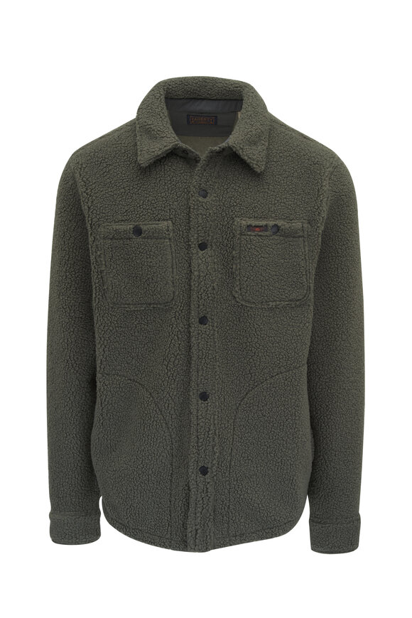 Faherty Brand Range Maine Forest Fleece CPO Jacket