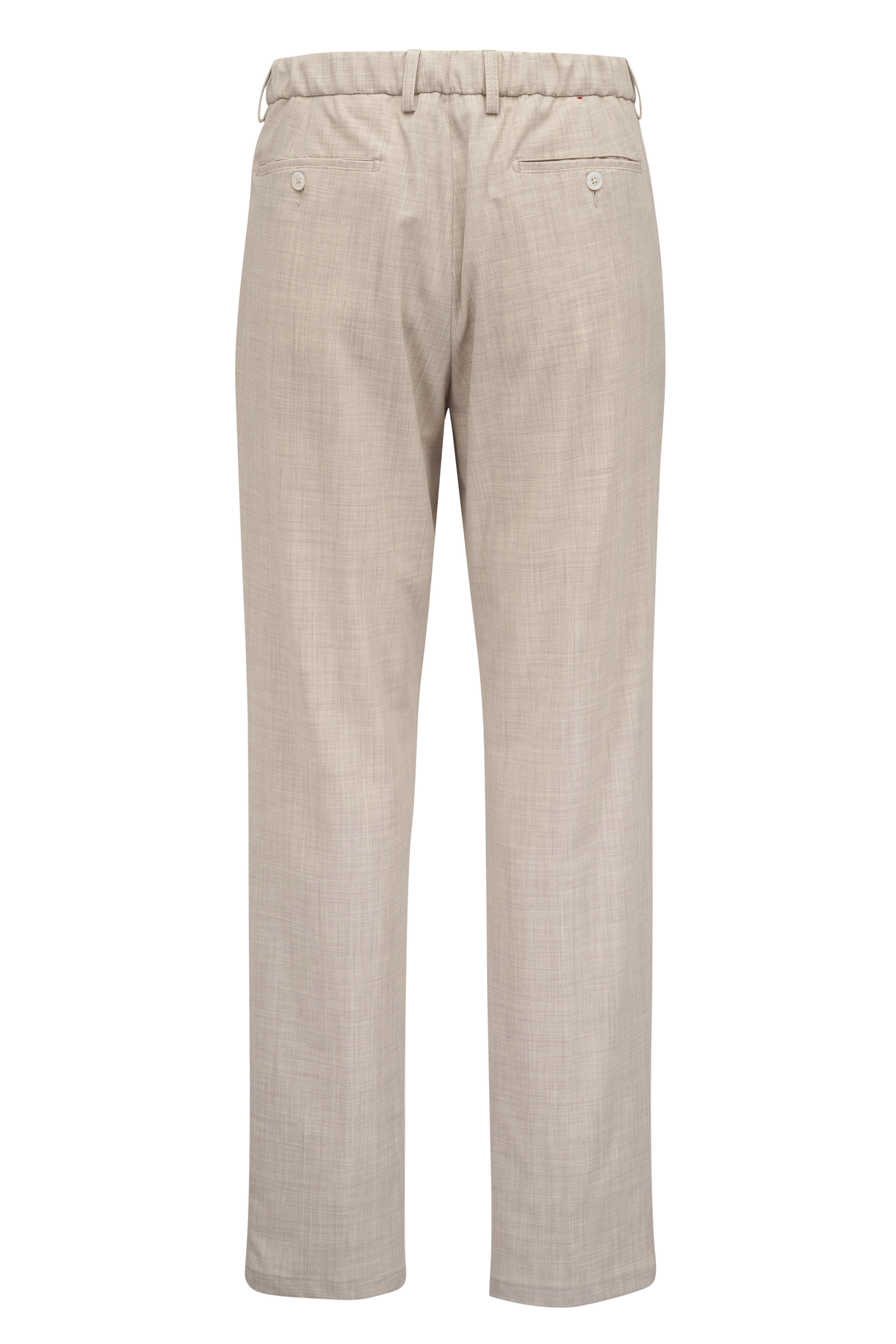 Marco Pescarolo - Evo Beige Wool Crepe Dress Pant