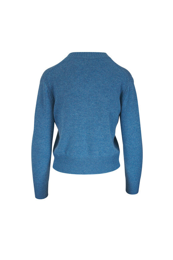 Kinross Lofty Celestial Cashmere V-Neck Sweater - view 2