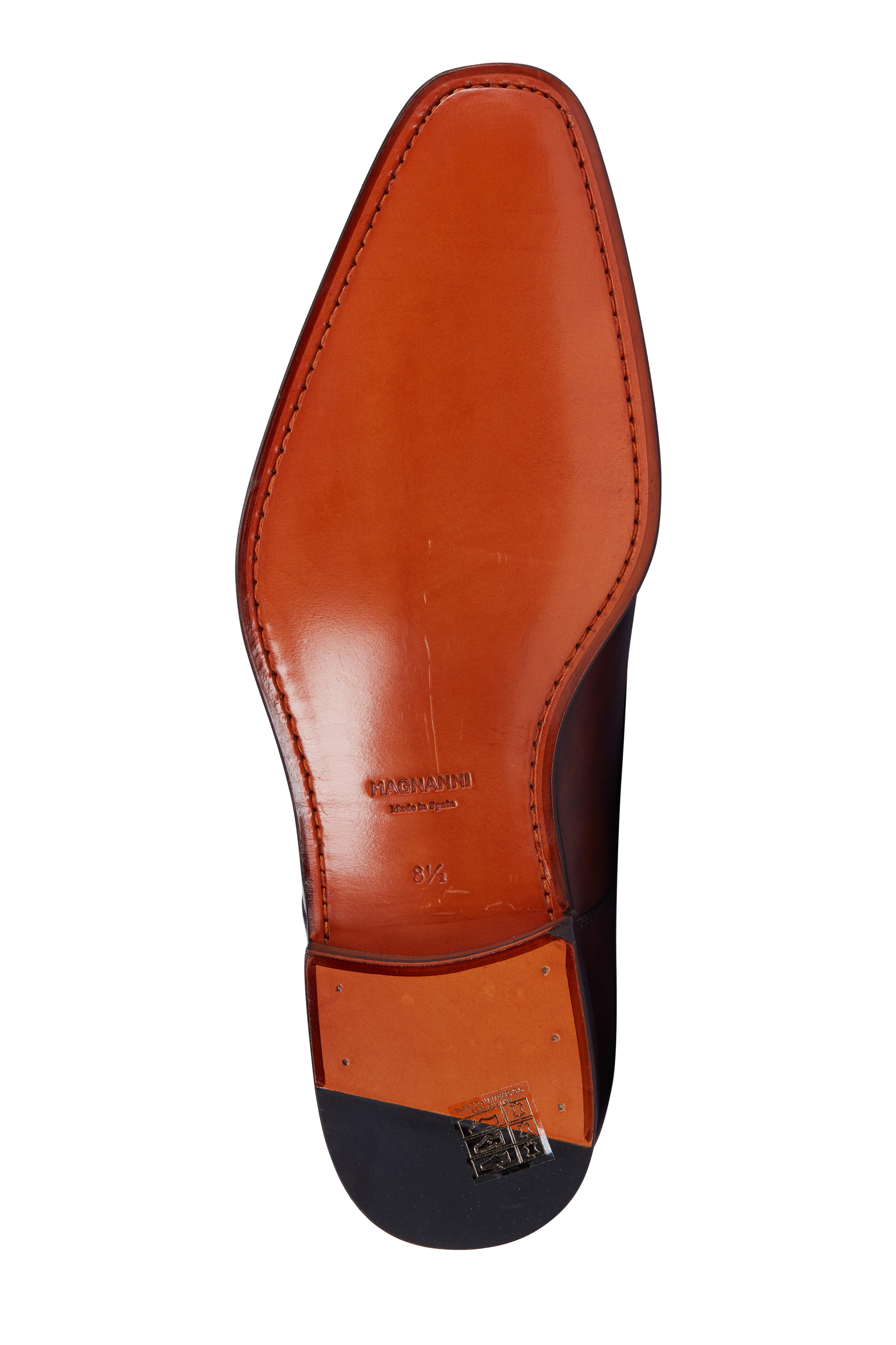 Magnanni Cotillas Medium Brown Monk Dress Shoe