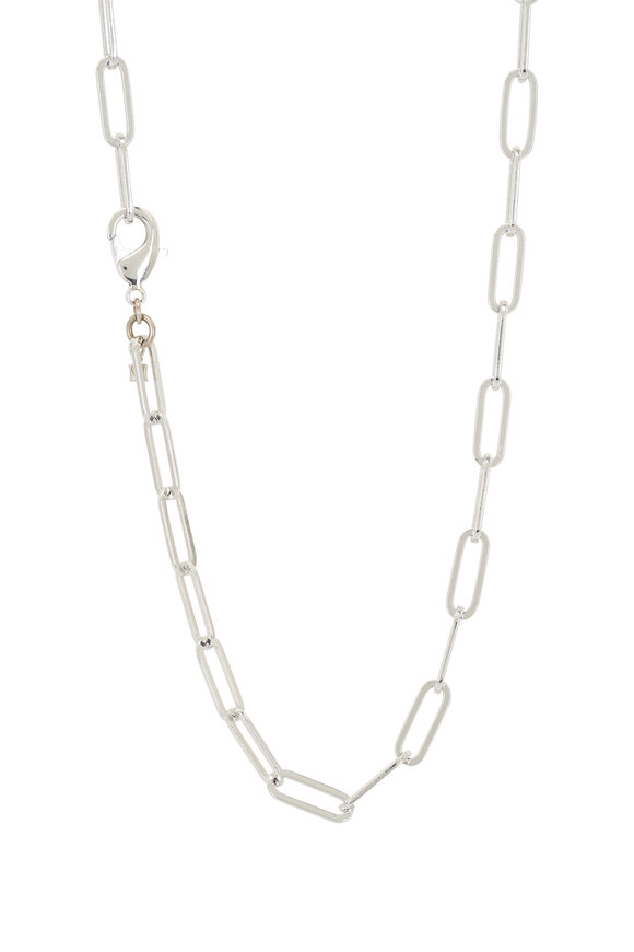 Cristina V. - Medium Paperclip Chain Necklace