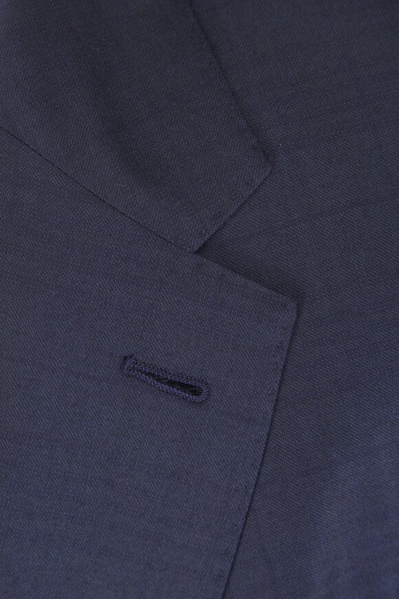 Zegna Trofeo Navy Prince Of Wales Wool Suit - view 3