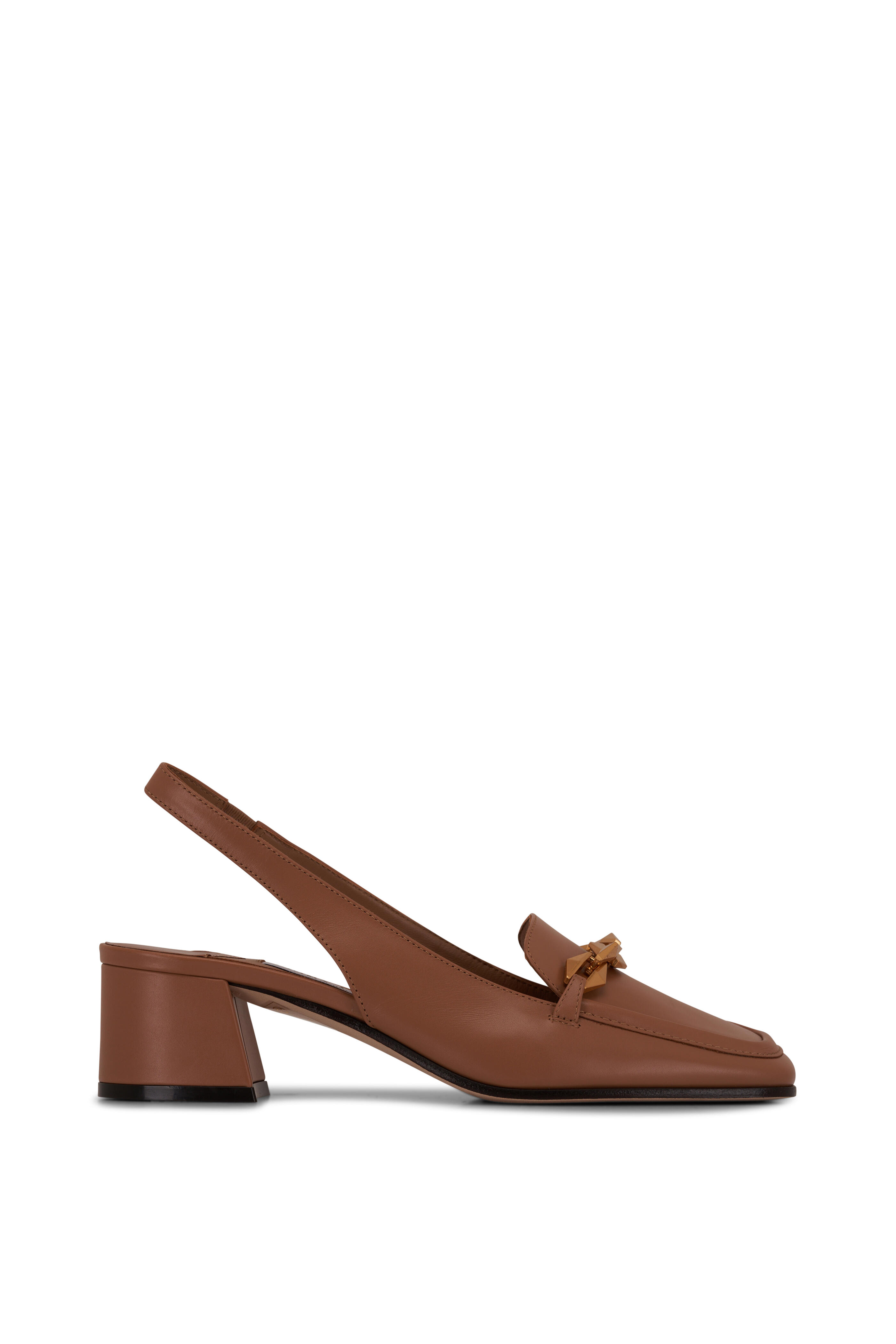 Jimmy Choo - Tilda Diamond Chain Biscuit Slingback, 45mm
