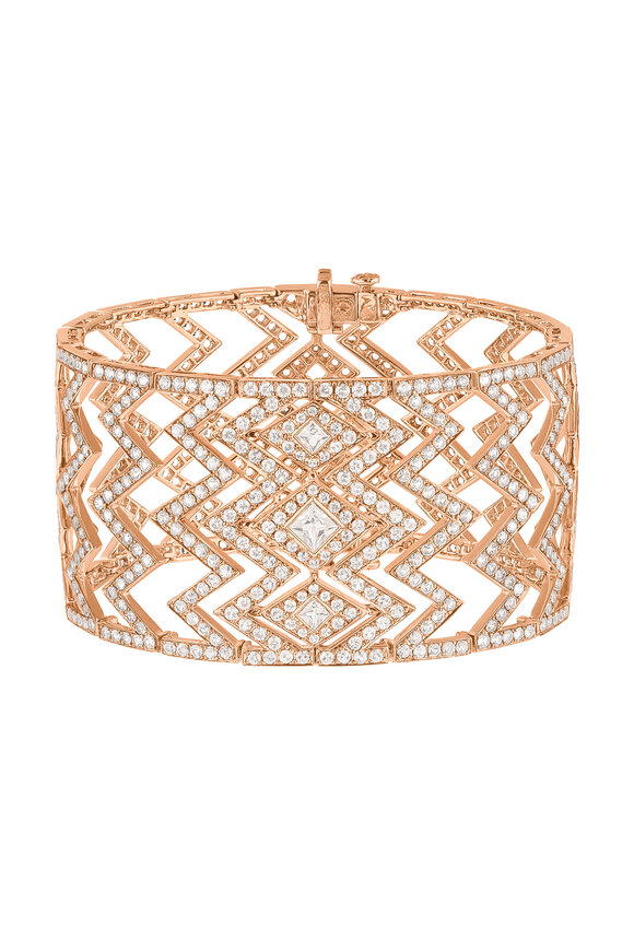 Stephen Webster - 18K Rose Gold Diamond Lady Stardust Bracelet