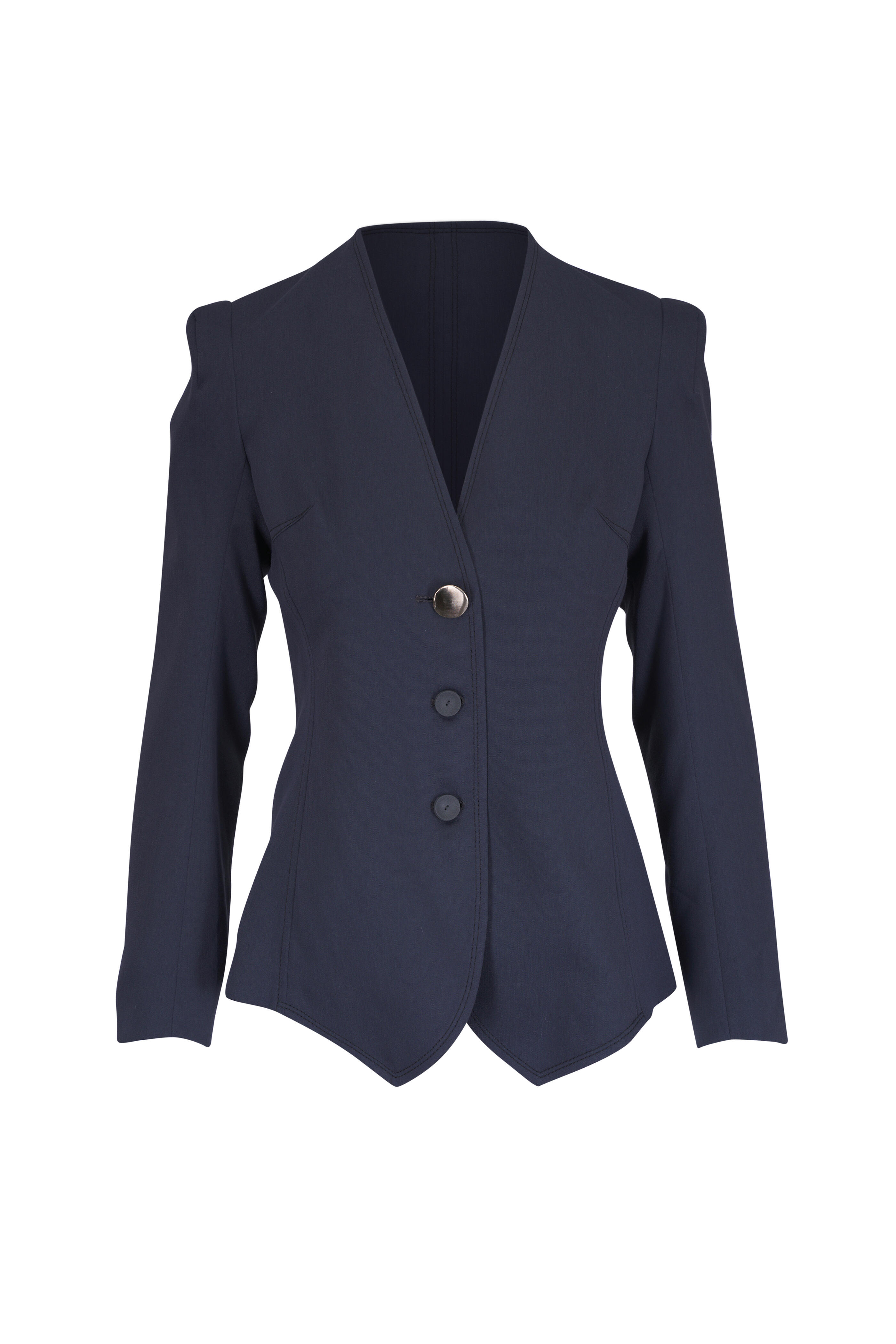 KZ_K Studio - Acier Charcoal Fitted Jacket