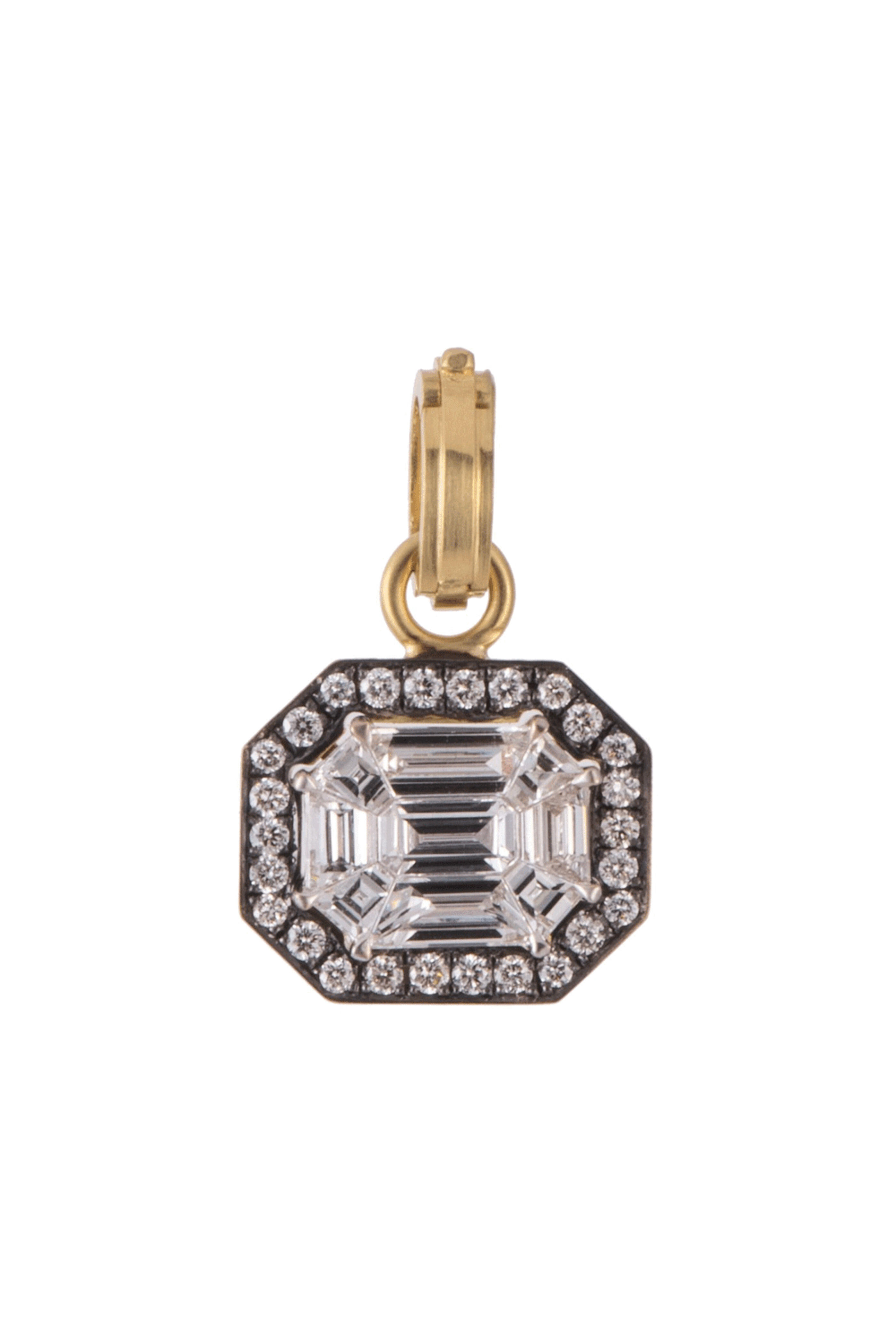 Sylva & Cie - Mosaic Diamond Pendant - view 1