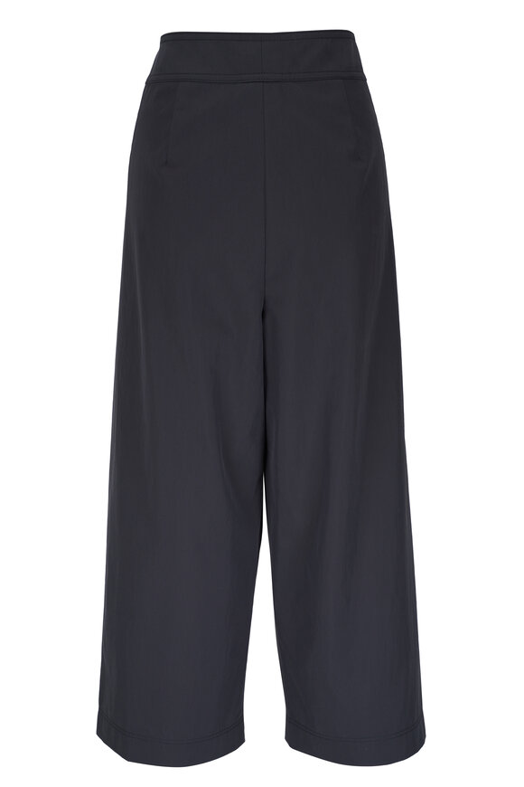 Lafayette 148 New York - Seabring Navy Cotton Twill Pant 