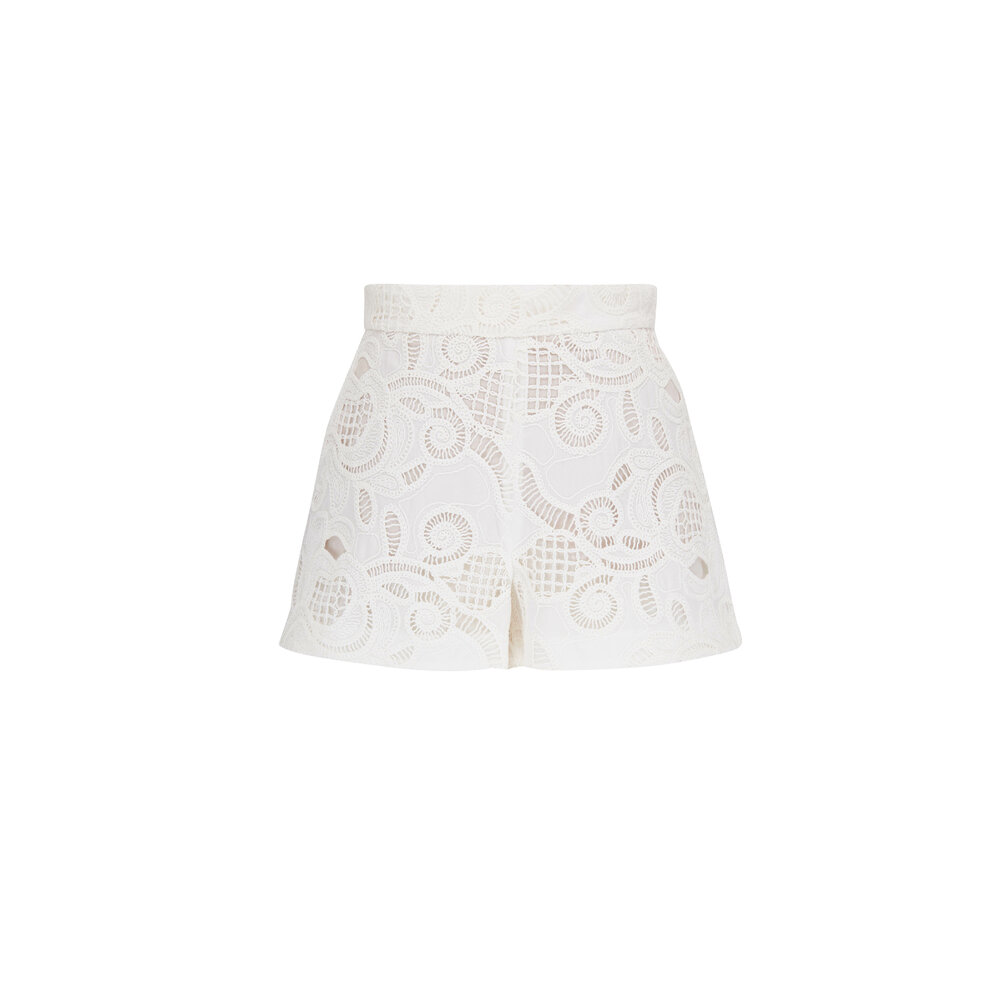 Dorothee Schumacher - Generous Gaze White Eyelet Shorts