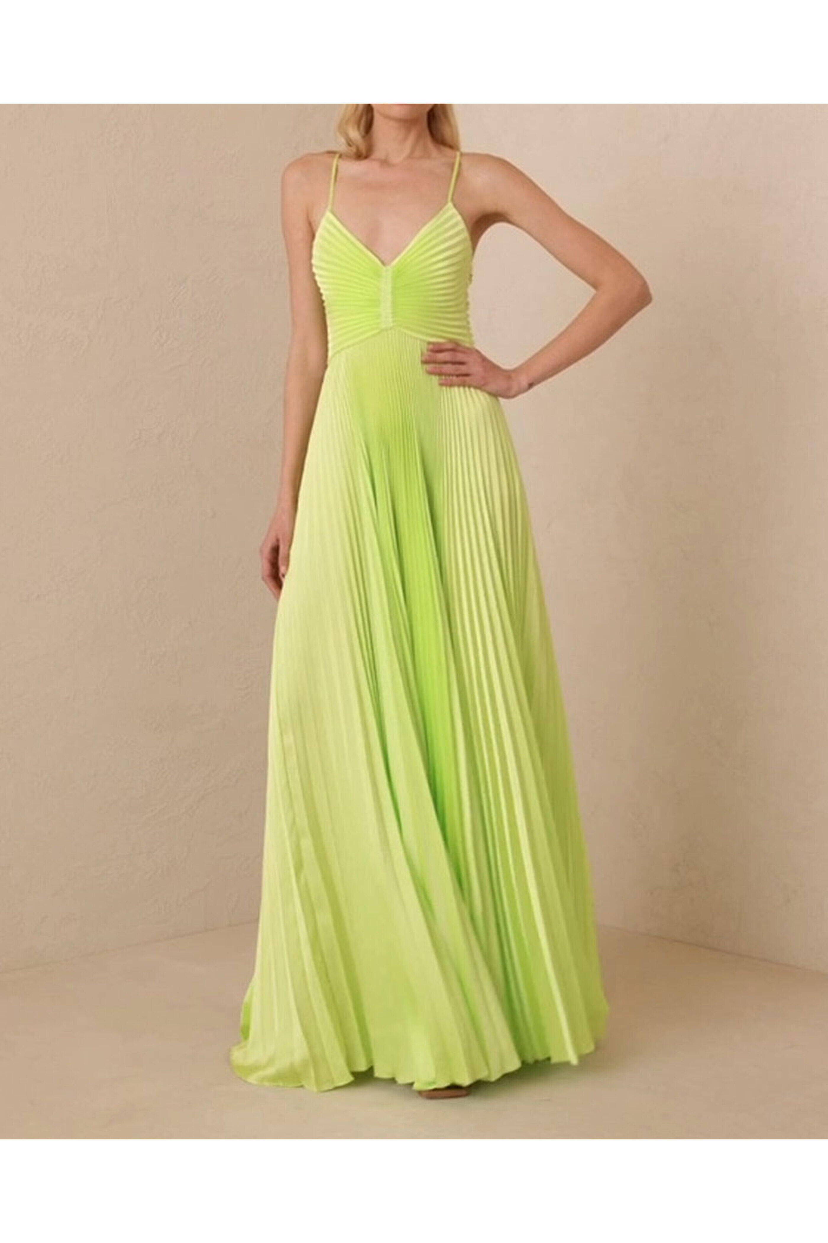 A.L.C. - Green Kick Aries Dress