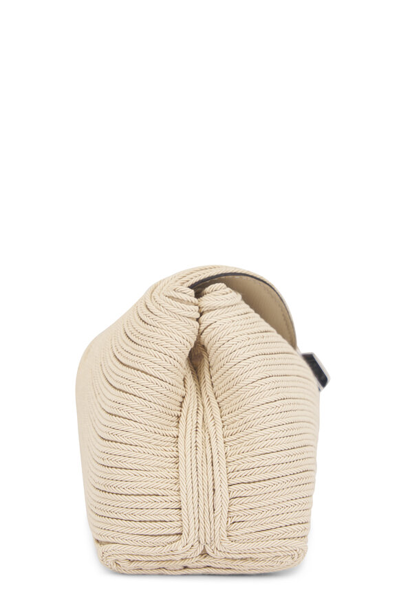 Totême Mini T-Lock Pearl Rope Clutch - view 4