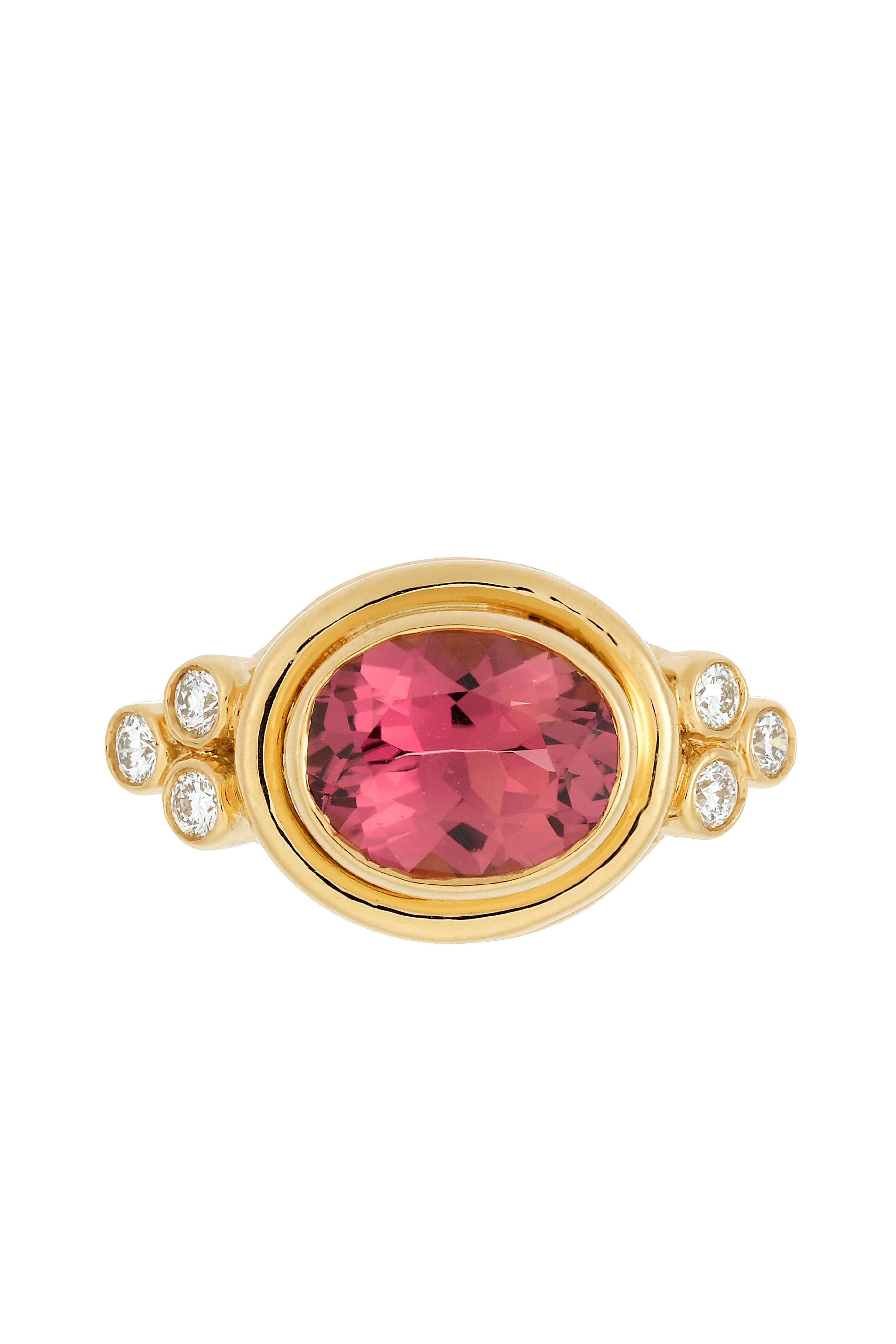 Temple St. Clair - Pink Tourmaline & Diamond Ring