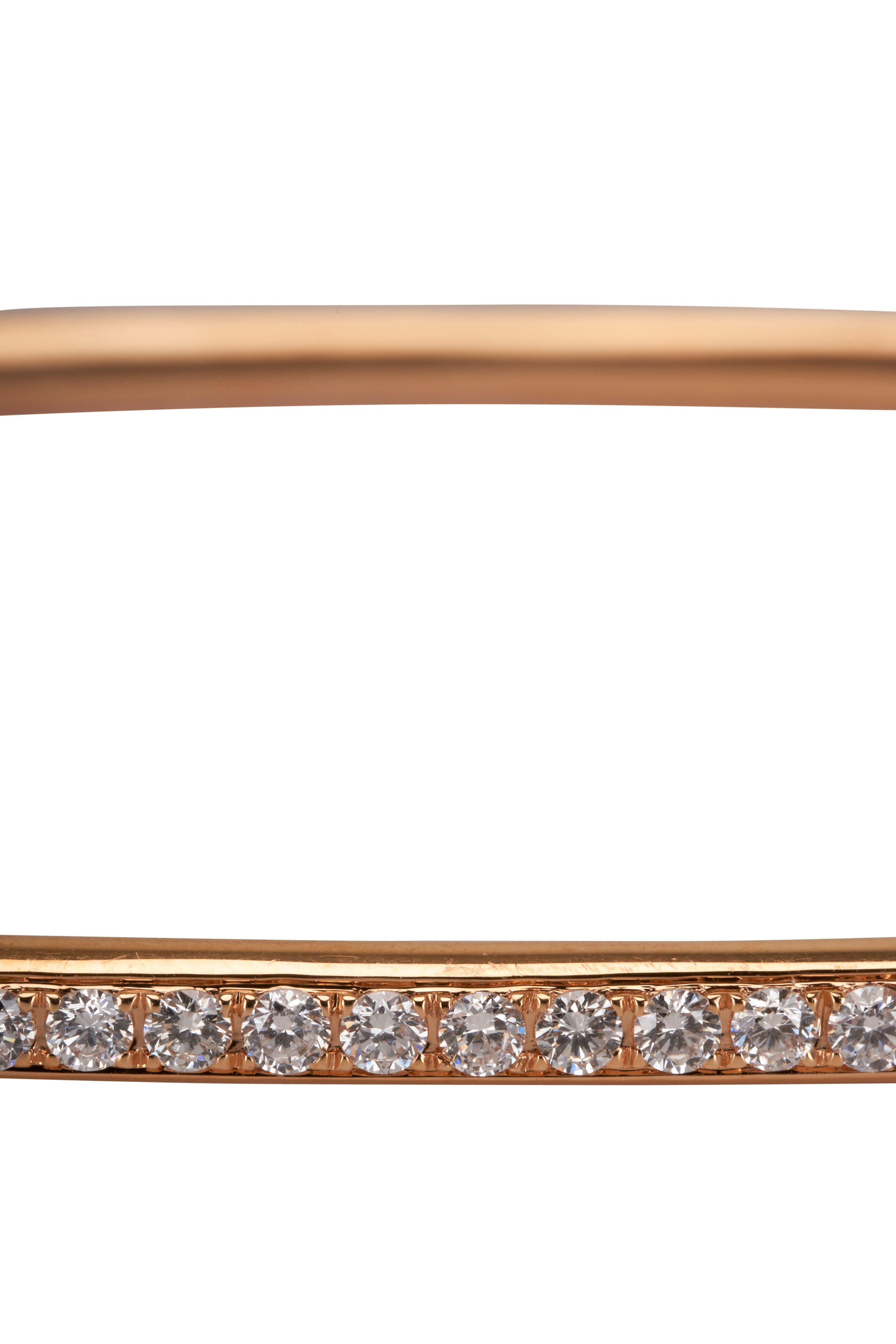 Kai Linz - 18K Rose Gold & Diamond Bangle | Mitchell Stores