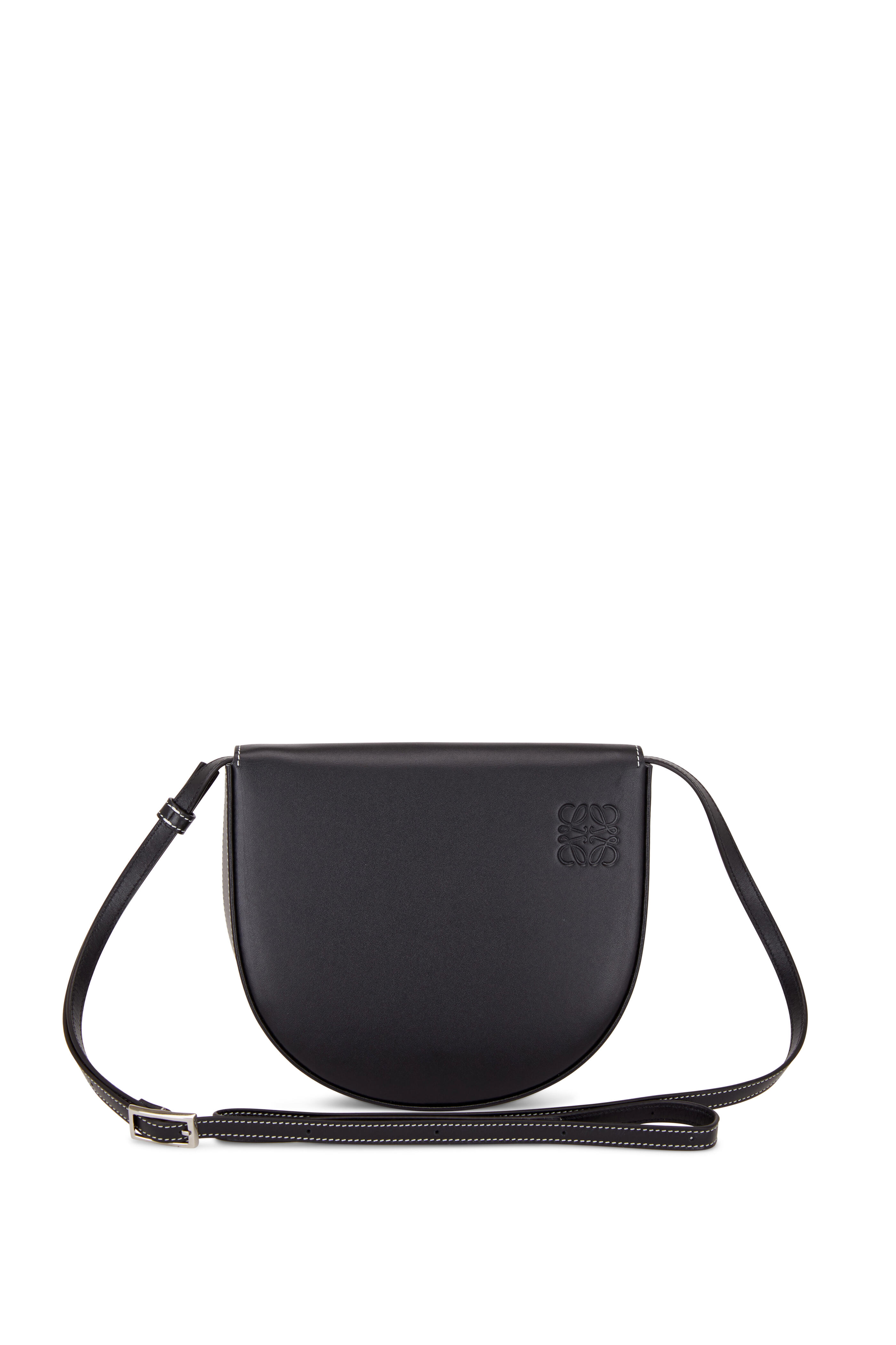 Loewe Black Leather Heel Mini Bag
