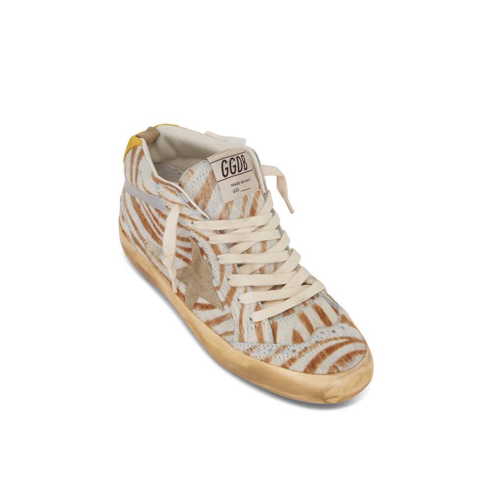 GOLDEN GOOSE ベージュ ジャケット Super-Star ポニースキン（ベージュ） スエードスター