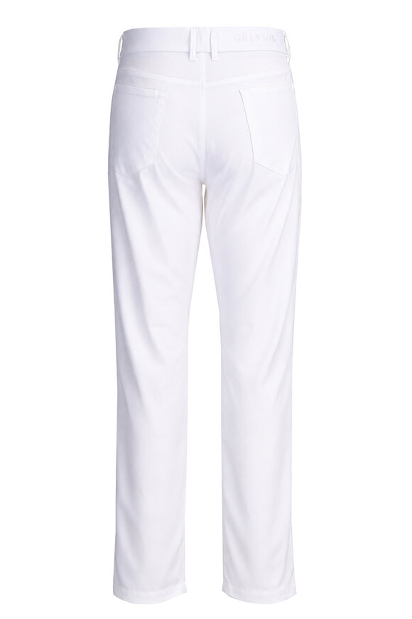 Greyson Wainscott Arctic White Five Pocket Pant - view 2