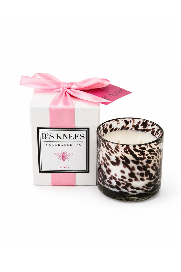 B'S Knees Peony Purple Tortoise Two Wick Candle - view 1