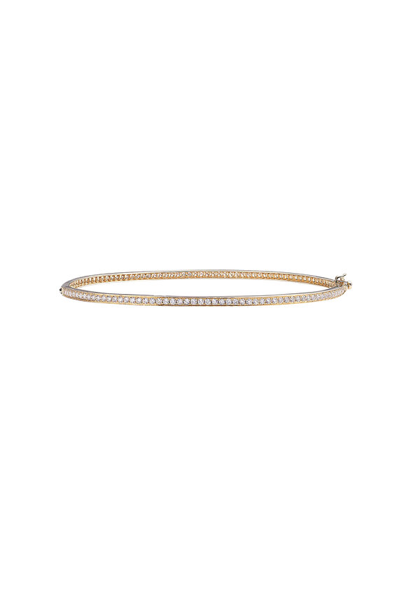 Nam Cho Modern Full Pavé Bangle