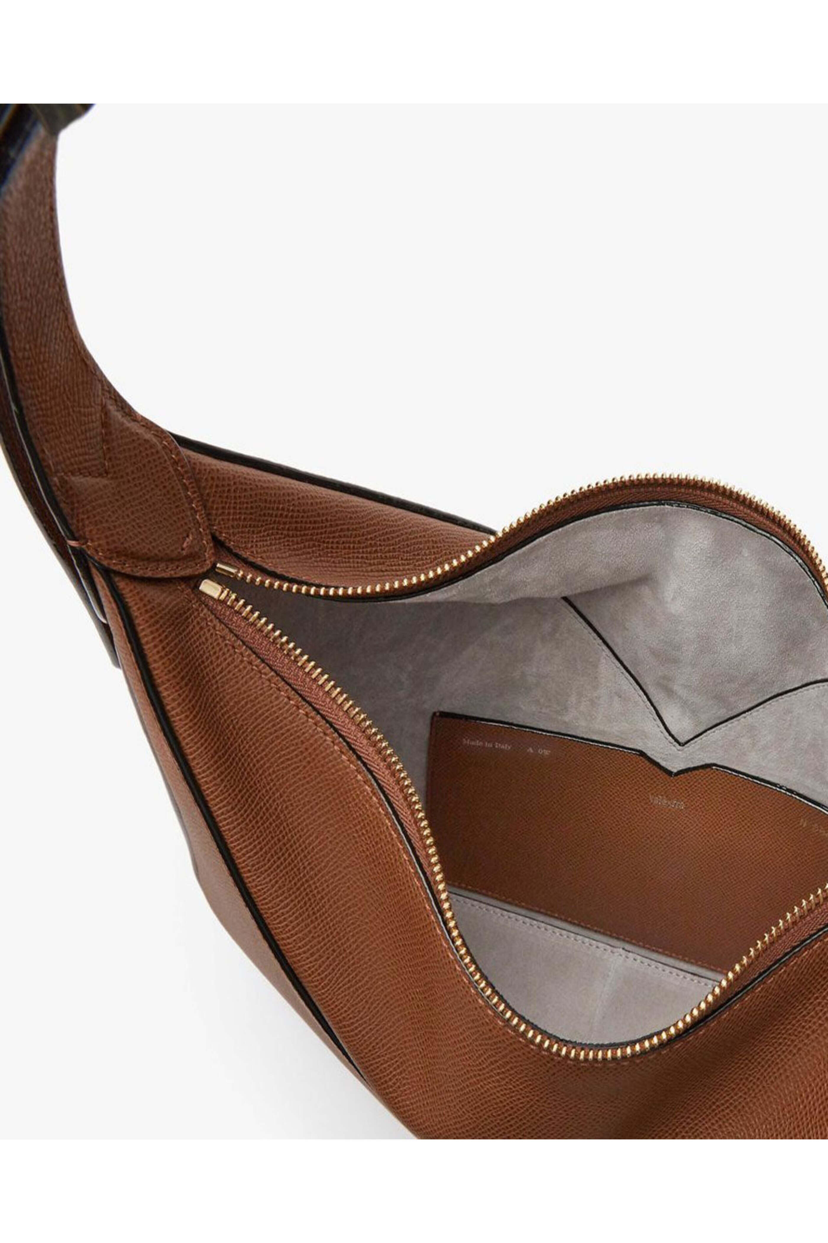 Valextra - Vivi Hobo Bag in Chocolato