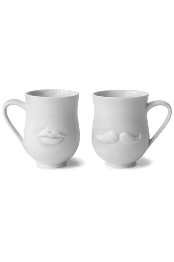Jonathan Adler Mr. and Mrs. Reversible Mug - view 1