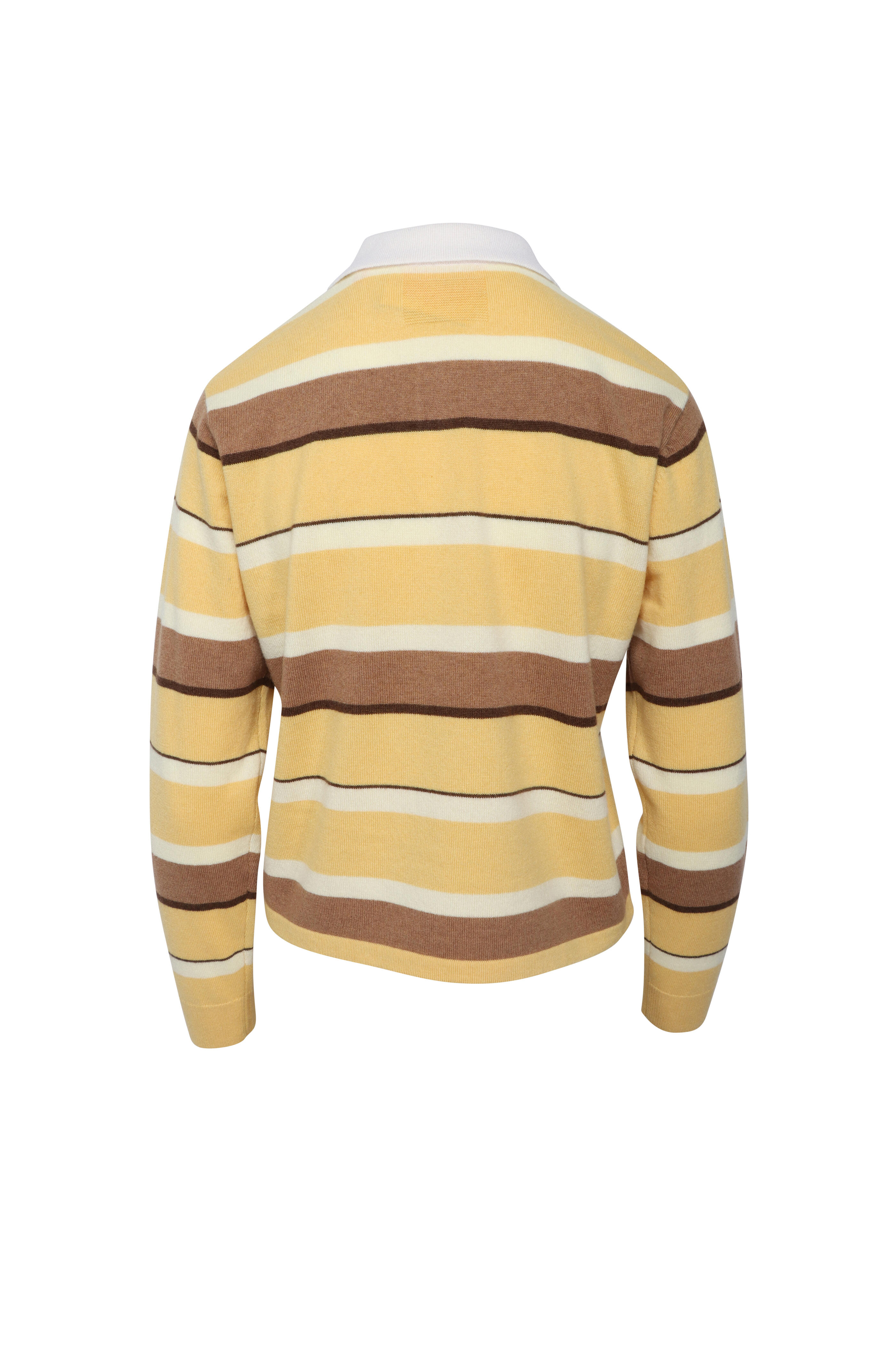 Guest in Residence - Rugby Sol Stripe Crop Sweater