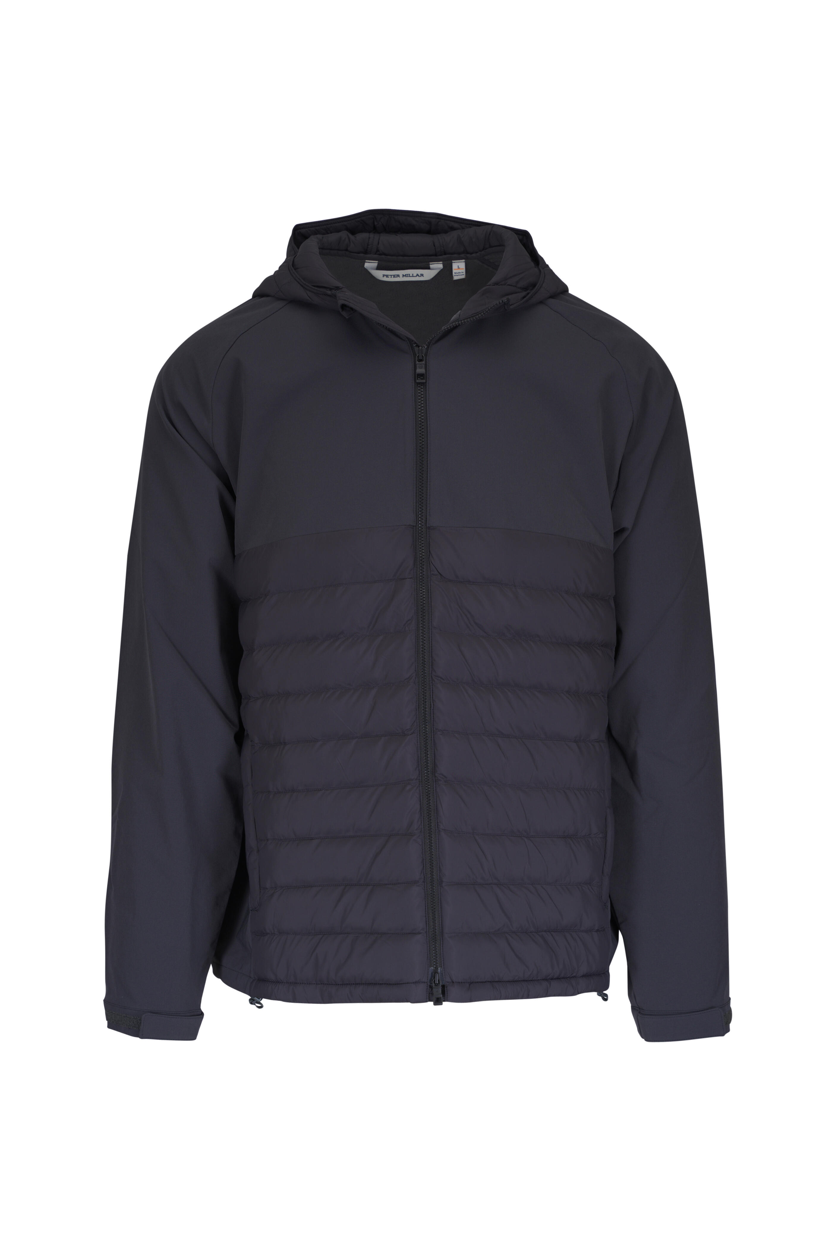 Peter Millar - Apex Hybrid Carbon Black Hoodie