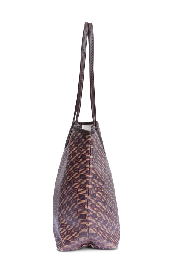 Moreau Paris Saint Tropez Chocolate Canvas Tote - view 3