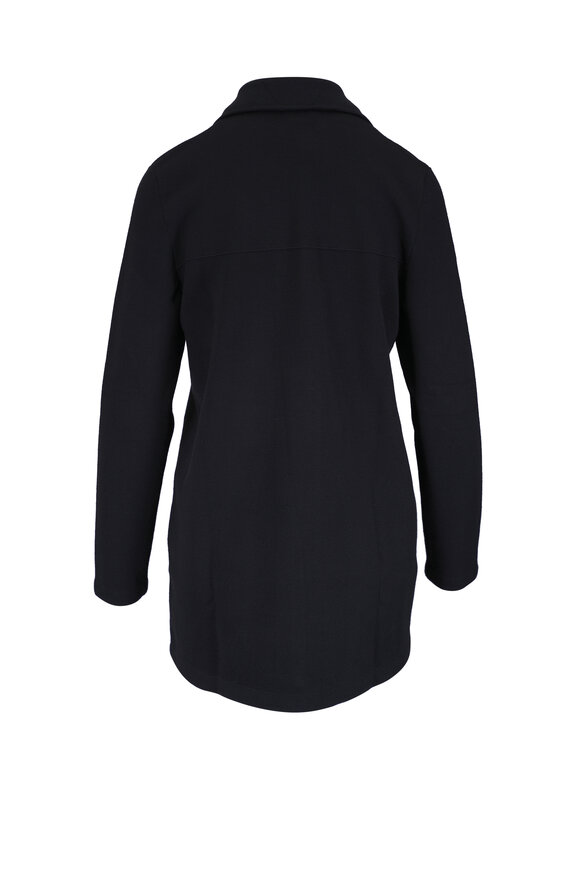 Akris Punto Black Contrast Trim Cardigan - view 6
