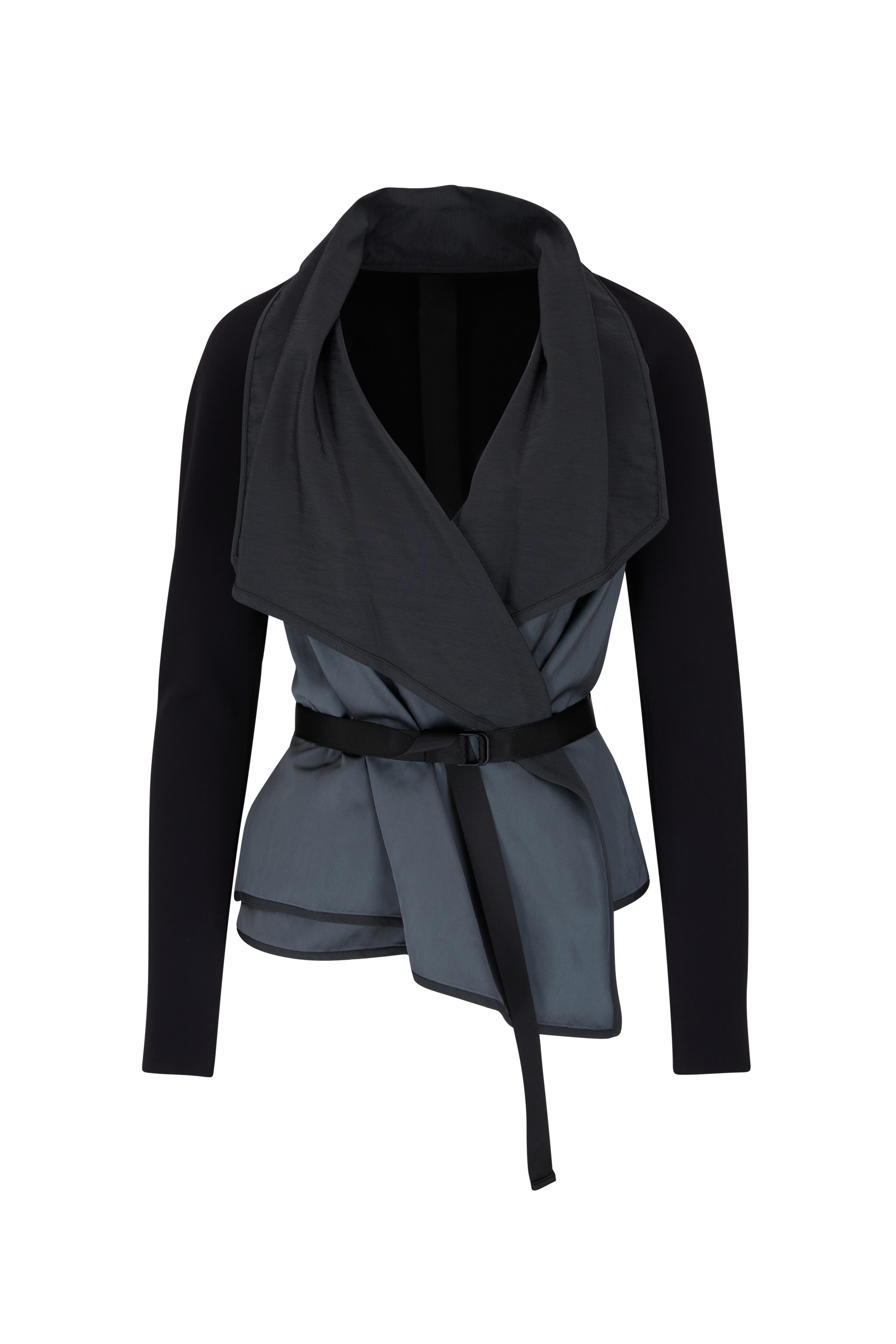 KZ_K Studio - Arose Black Fluid Jacket | Mitchell Stores