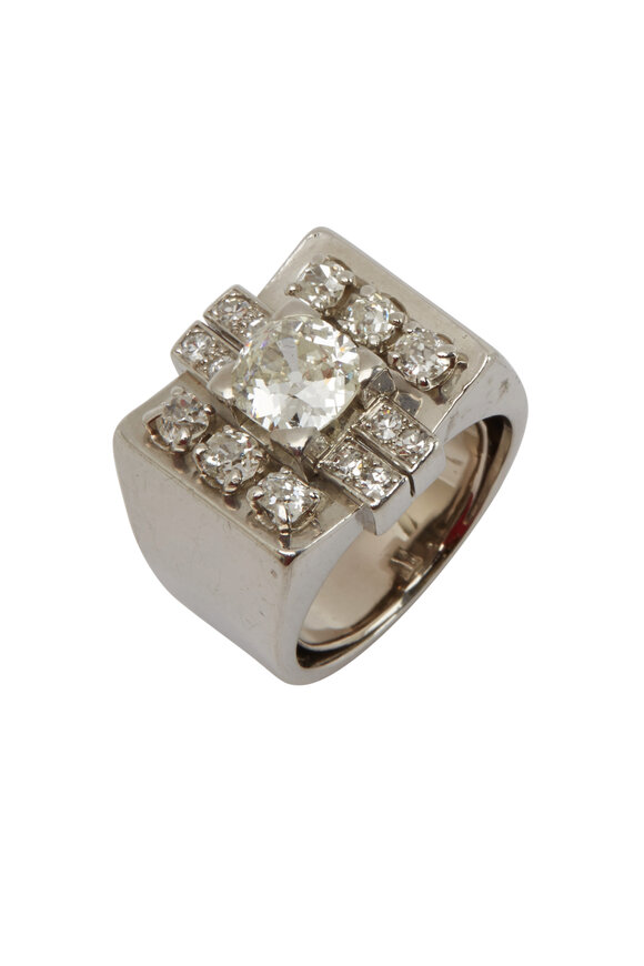 Fred Leighton - Art Deco Diamond Ring