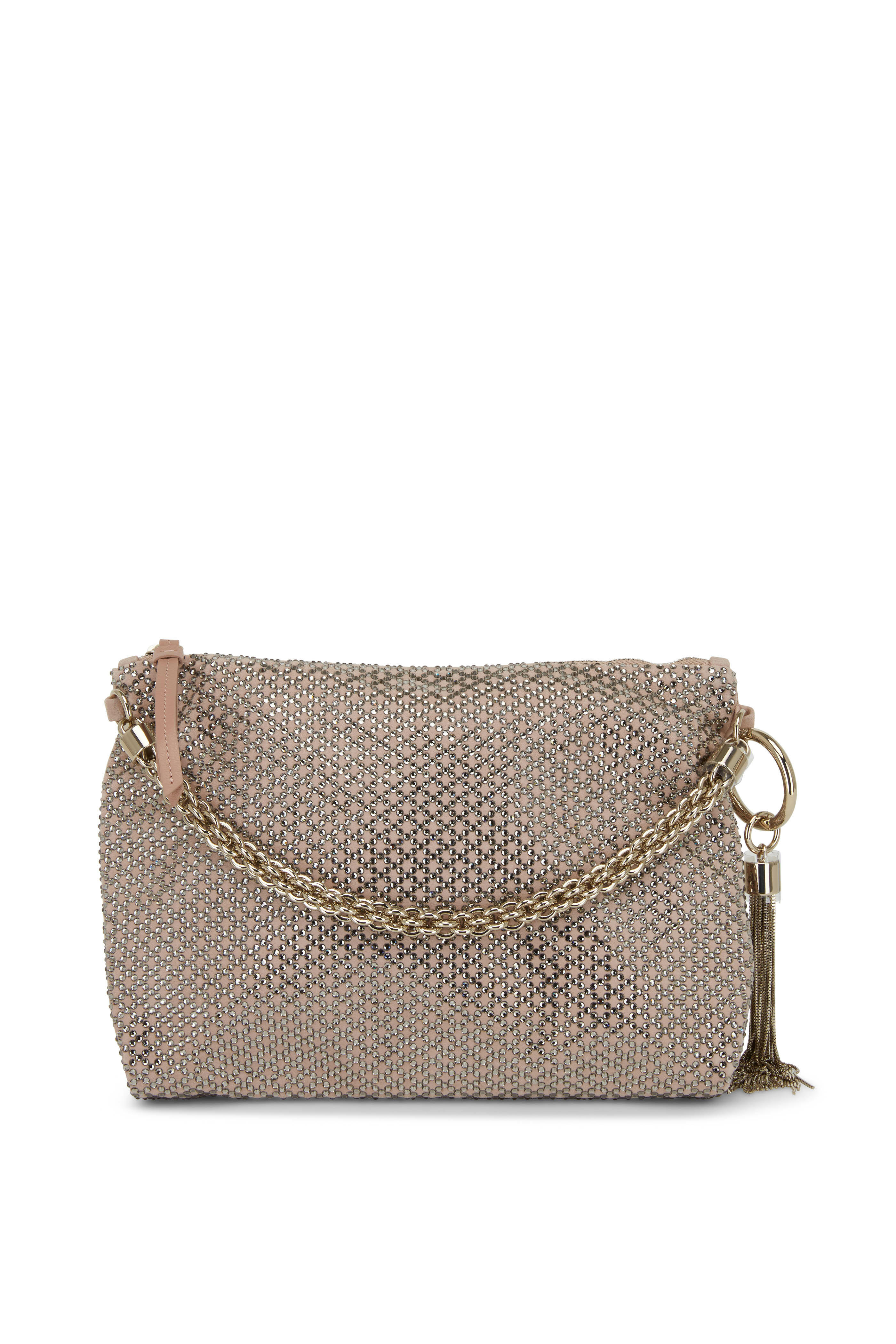 Jimmy Choo Bing Bohemia Crystal Chain Crossbody Bag