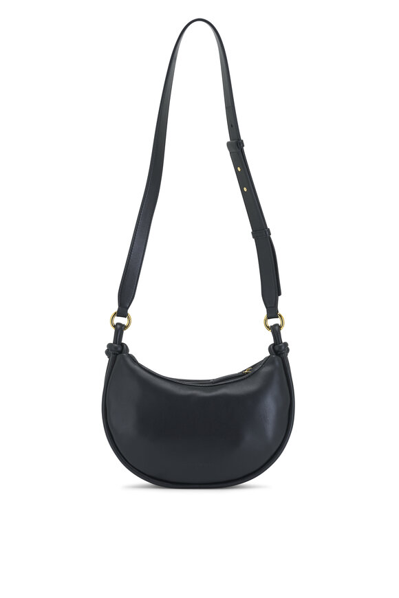 Bottega Veneta - Gemelli Black Leather Multipocket Shoulder Bag