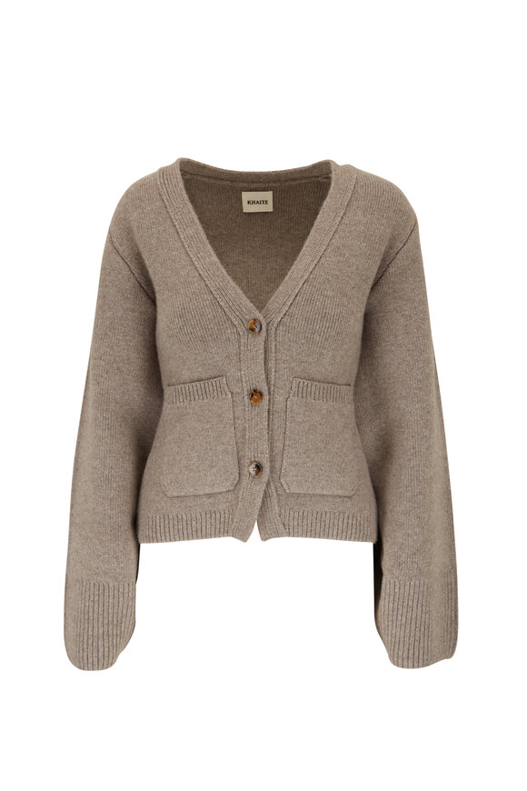 Khaite - The Scarlet Barley Fisherman's Knit Cardigan