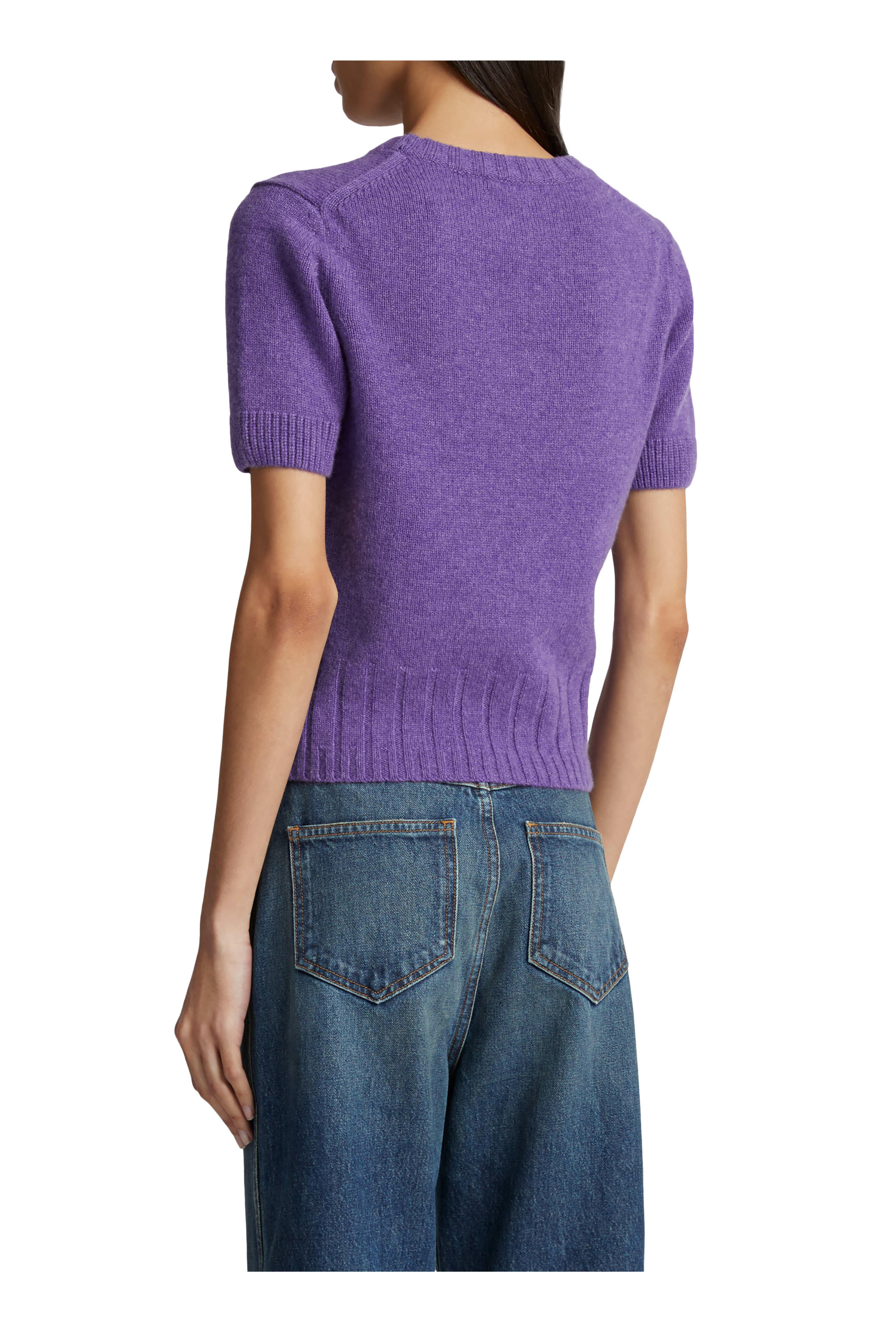 Khaite - Luphia Violet Cashmere Sweater