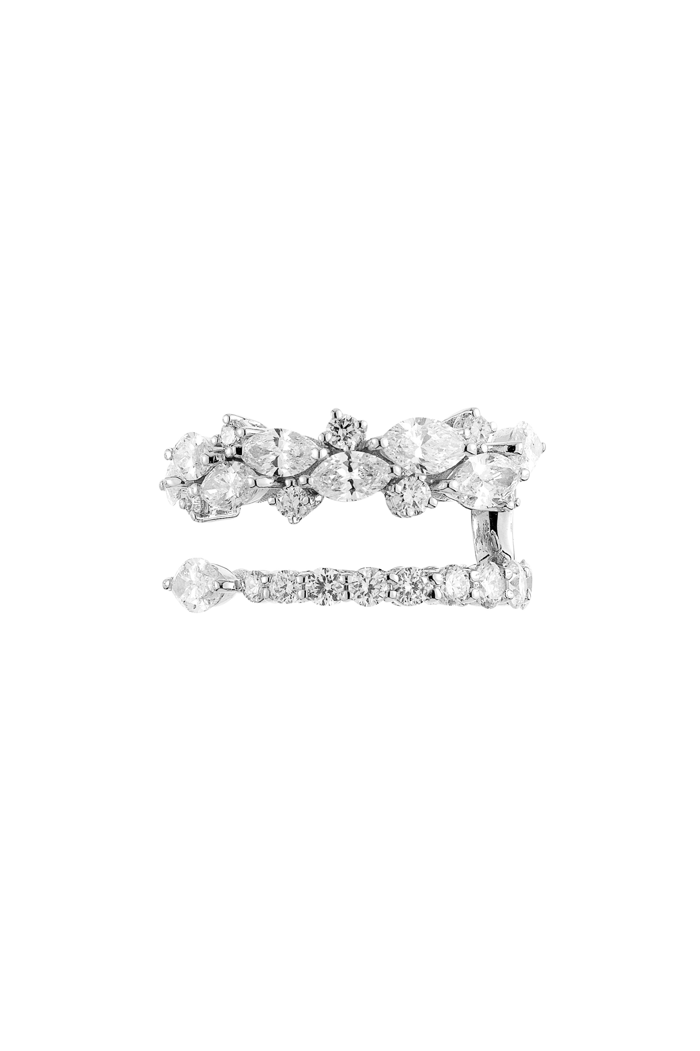 Yeprem Whisper Marquise Diamond Ear Cuff Mitchell Stores