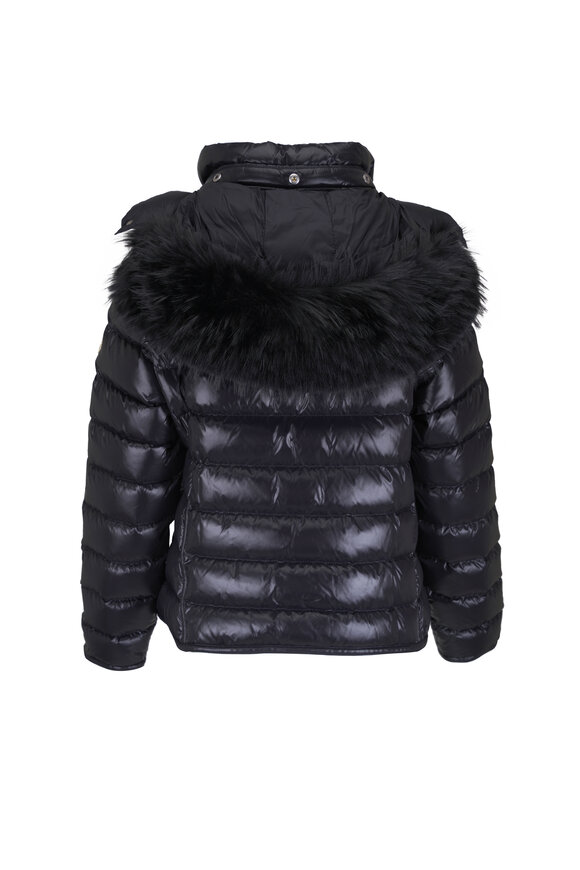 Moncler Badyf Black Short Hooded Down Jacket - view 2