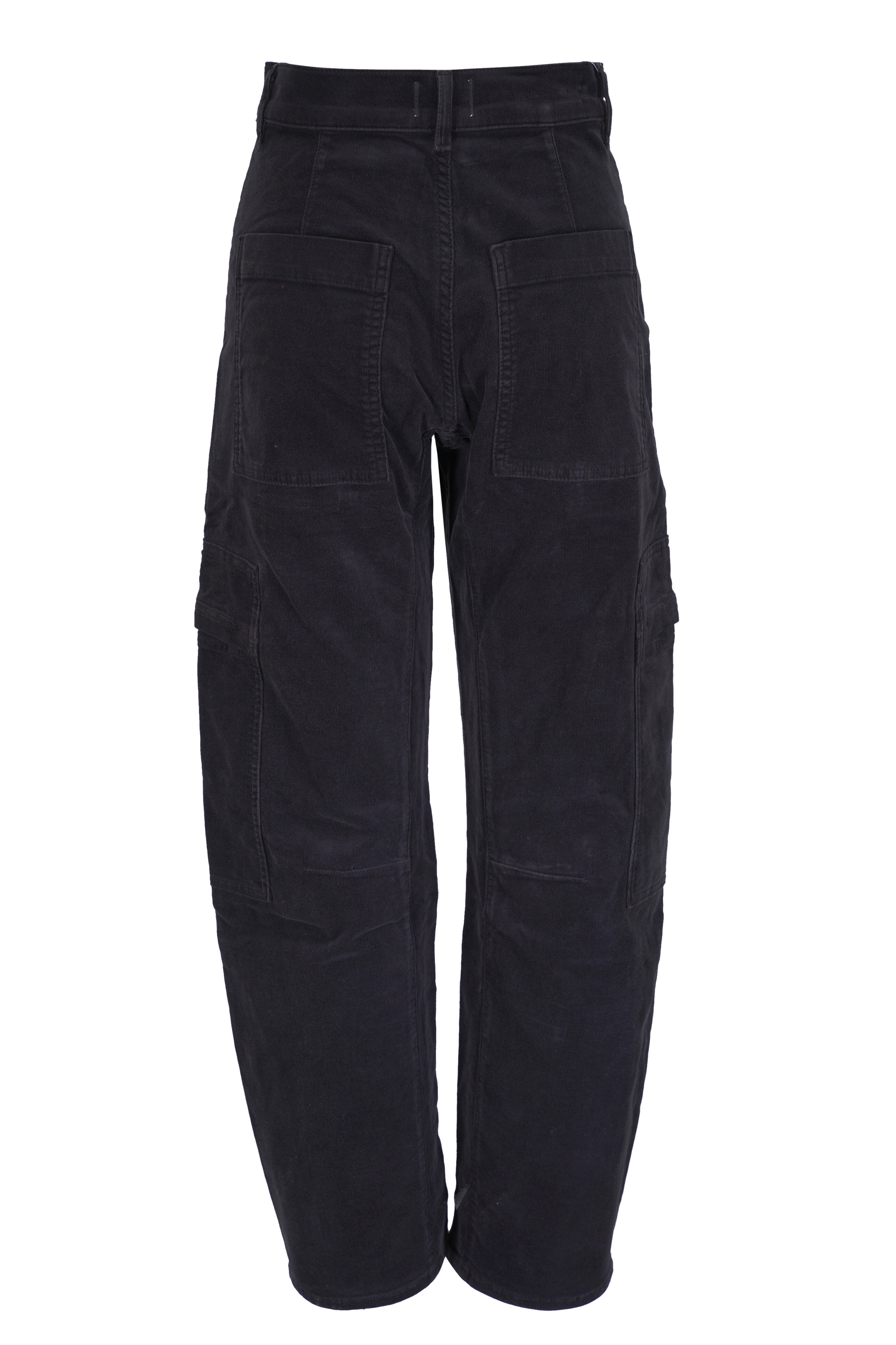 Citizens of Humanity - Marcelle Charcoal Low Slung Cargo Corduroy Pant