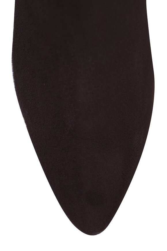 Aquatalia Priscilla Espresso Suede Bootie - view 4