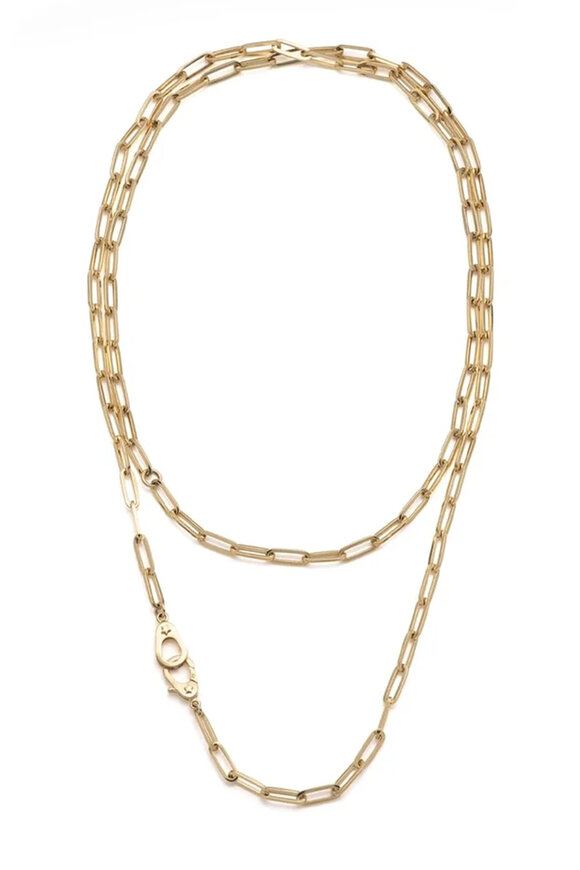 Foundrae - Classic Fob Clip Chain Necklace