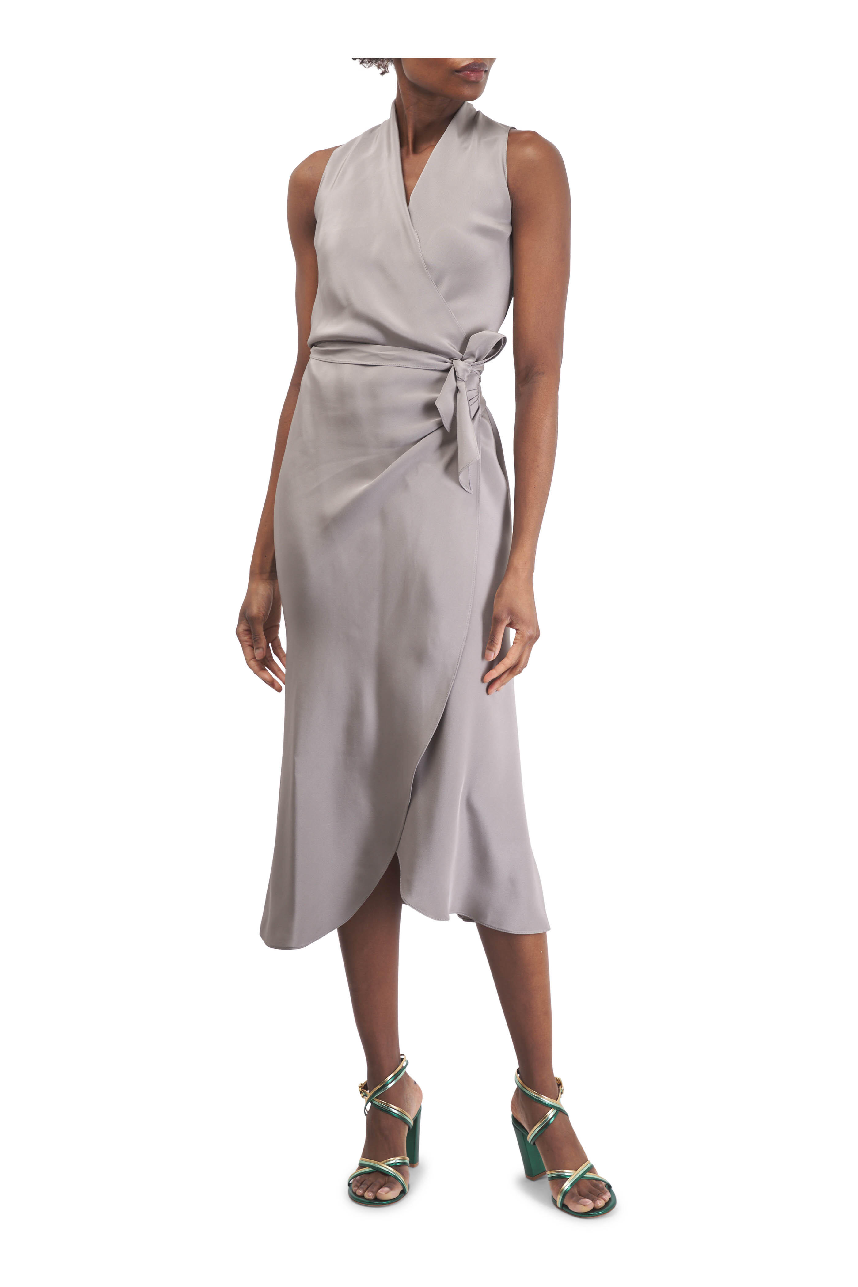 Gianvito Rossi - Hunter, Aloe, Mekong Strappy Sandal, 85mm