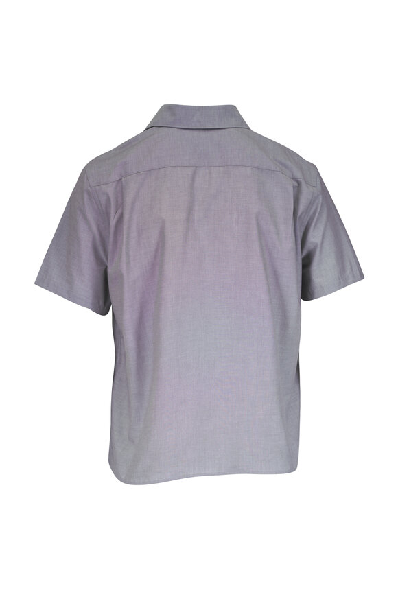 Vince Jet Cotton Button Up Shirt - view 3