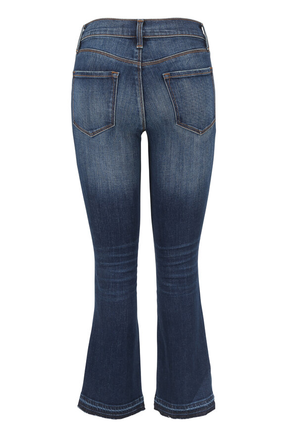 J Brand - Selena Mid-Rise Crop Bootcut Jean