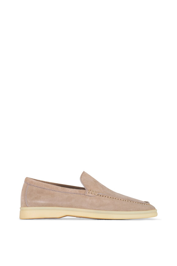 Loro Piana - Summer Walk Beige Suede Loafer