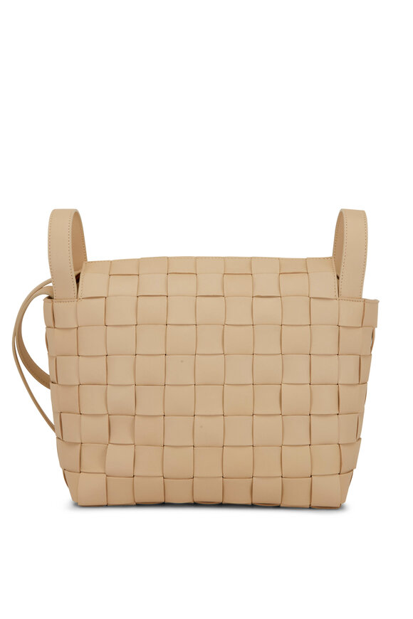 Bottega Veneta - Bowling Cassette Porridge Woven Medium Bag 