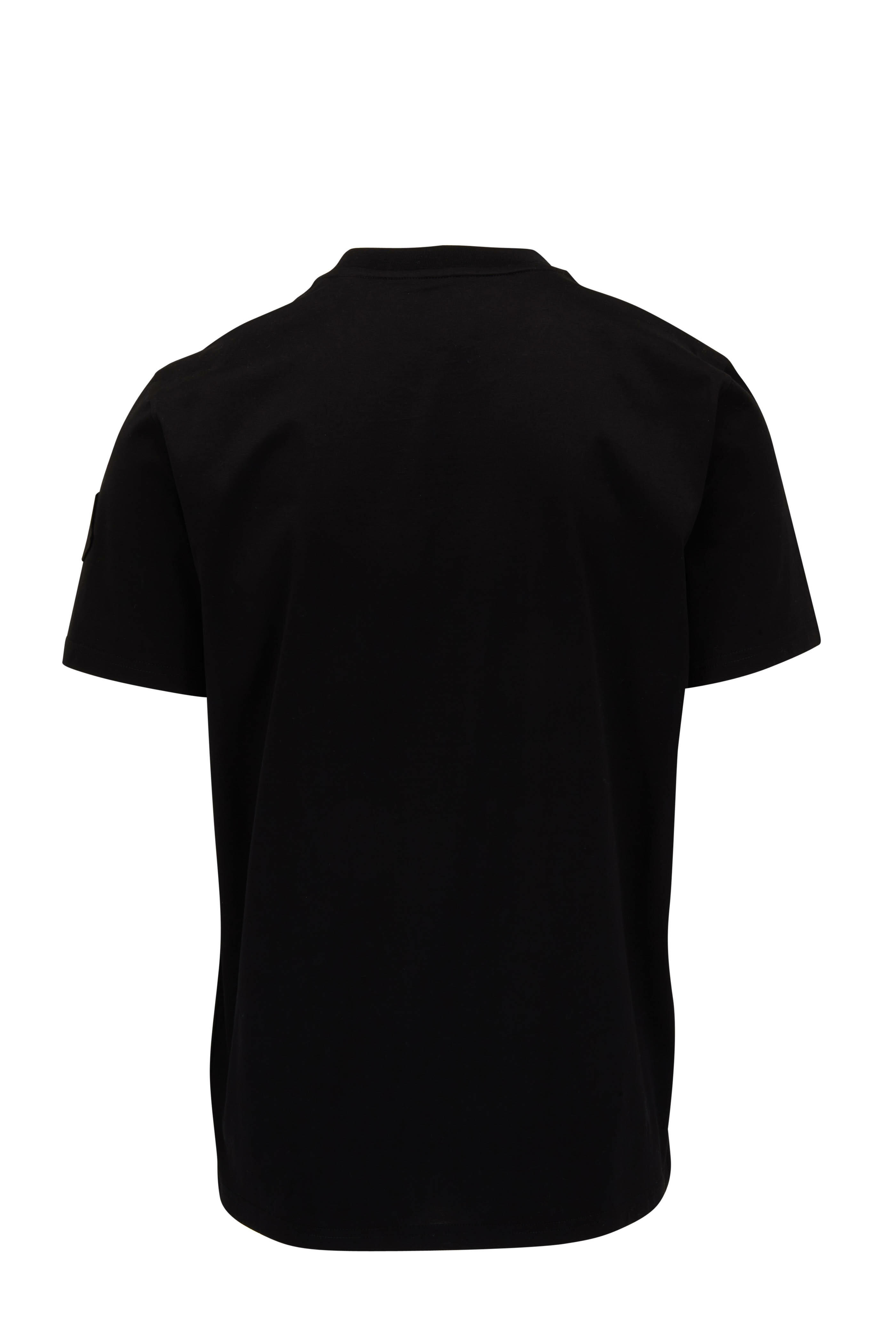 Moncler パッチポケット Tシャツ | ブラック | FARFETCH JP