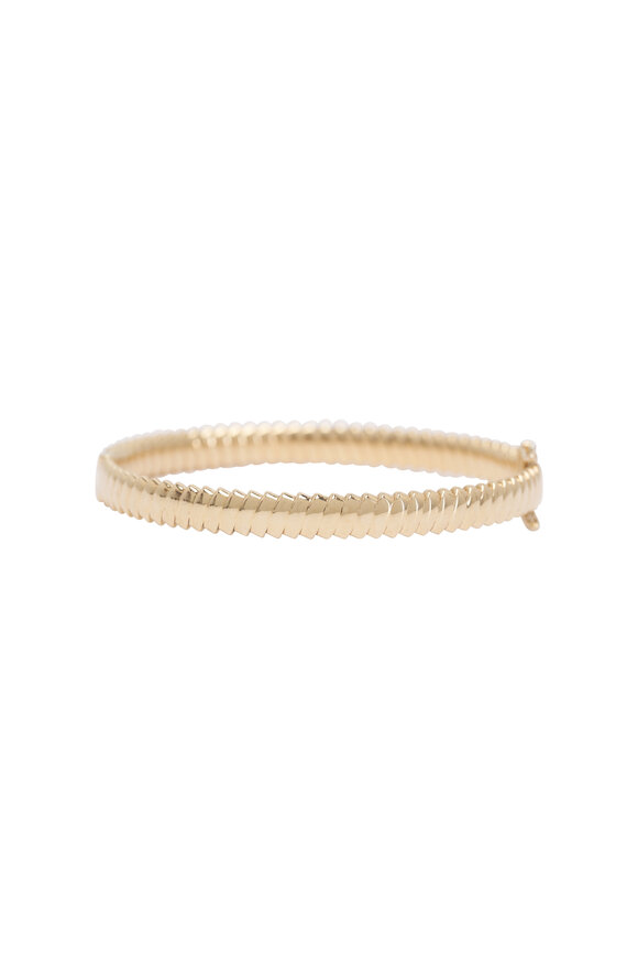 Genevieve Lau 14k Yellow Gold Champagne Diamond Berlin Bracelet - view 2