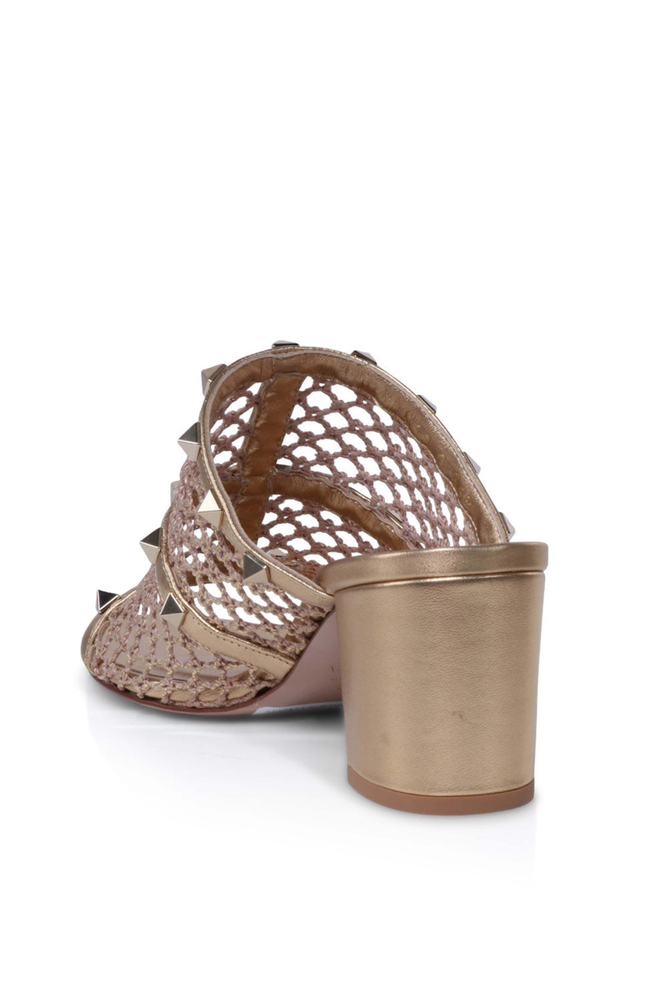 【VALENTINO GARAVANI】BIG SALE★ROCKSTUD WISPY ミュール 60MM Valentino Garavani Rockstud Wispy Calfskin Mules 60MM | Saks