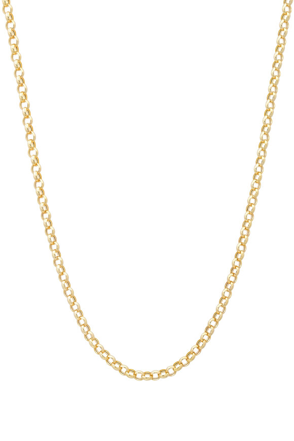 Helena Rose 14k Yellow Gold Rolo Chain