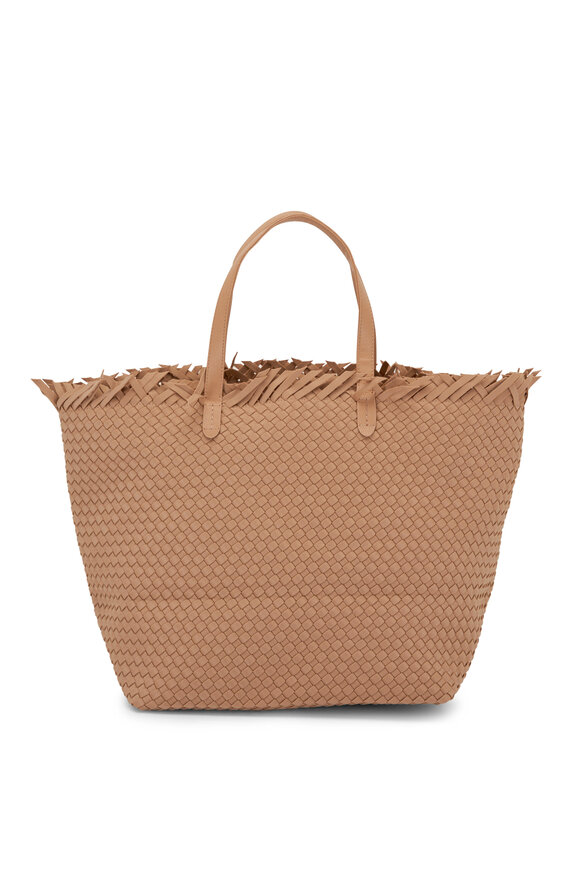 Naghedi - Havana Camel Fringe Top Tote